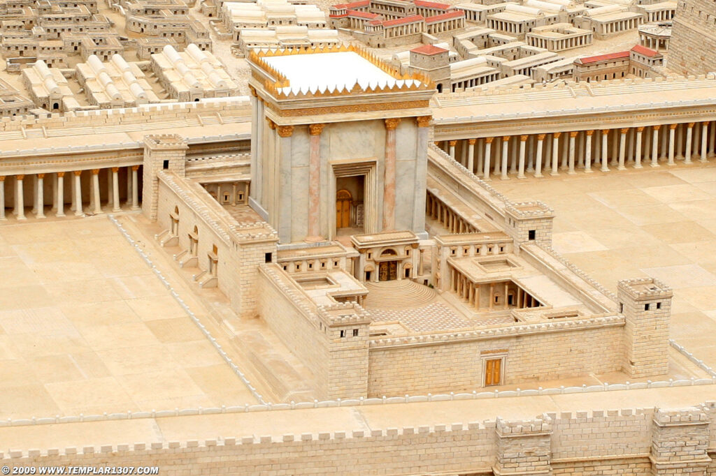 ヘロデ時代の神殿の模型